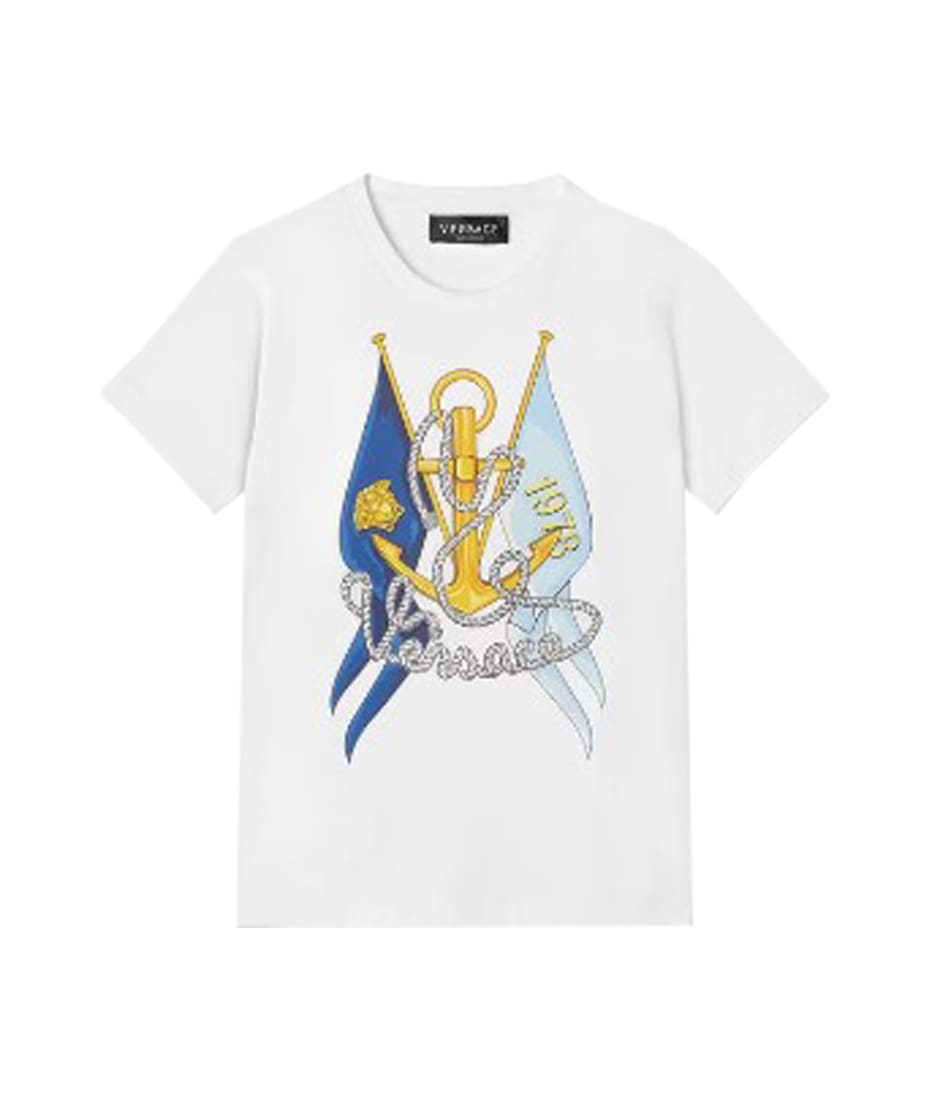 Versace The Anchor Versace T-shirt - White