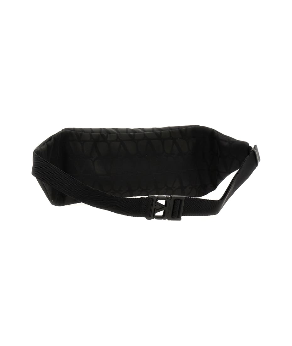 ショルダーバッグ VALENTINO Valentino Garavani 'Black Iconographe' belt bag Valentino Garavani Iconographe Nylon Belt Bag | Saks Fifth