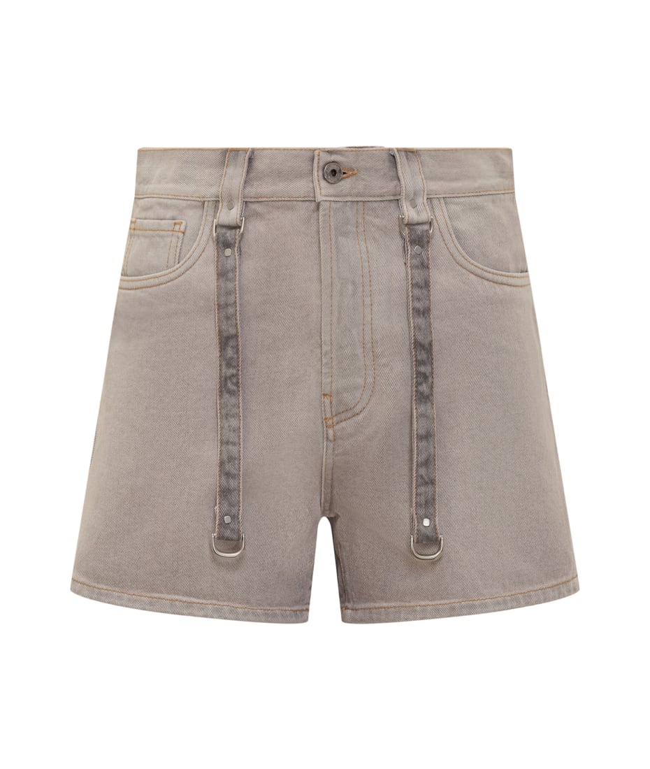 Off-White Cargo Laundry Shorts - BURNISHED LILAC