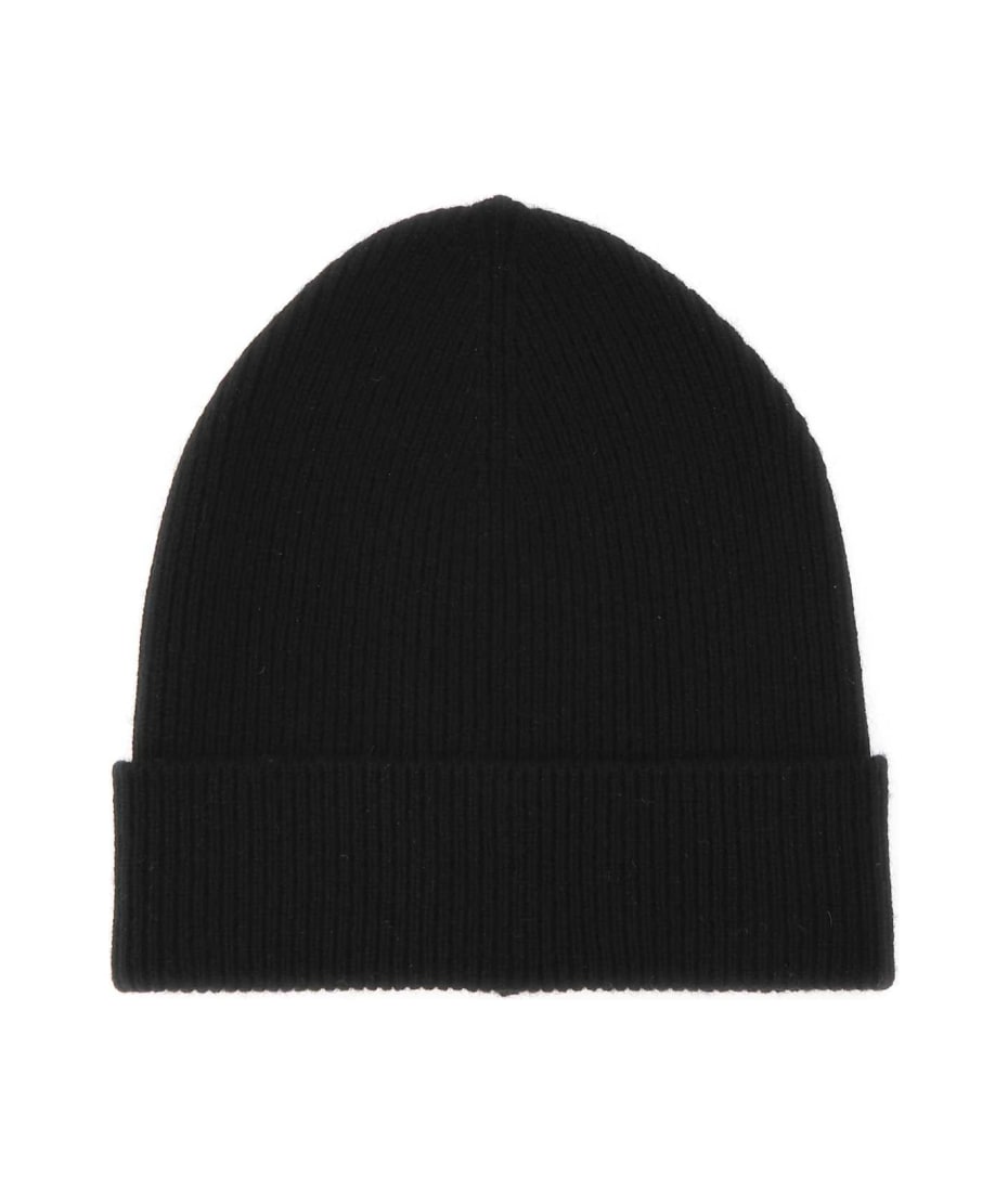 ハット Prada Black cashmere hat Prada Wool and Cashmere Beanie | Saks Fifth Avenue