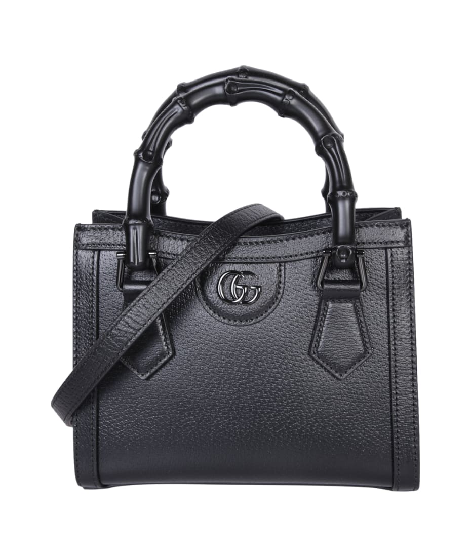 Gucci Diana Xs Black Handle Bag | italist