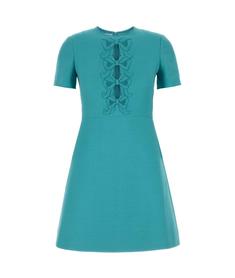 sachin and babi light blue dress Valentino Garavani Short Dress In Crepe Couture main image 0