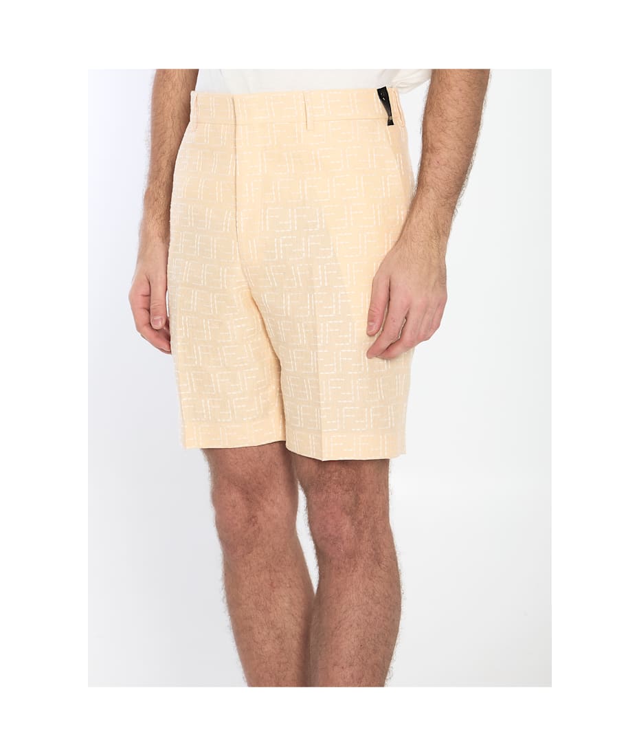 パンツ Fendi Tailored Brown Bermuda Shorts FB0821AUVTF1SAR_01?wid=2000&