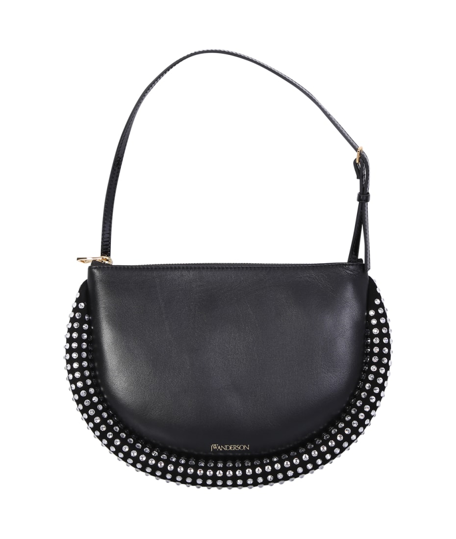【送料&関税込】J.W. Anderson Bumper-moon Shoulder Bag With J.W. Anderson Bumper-moon Shoulder Bag With Crystals