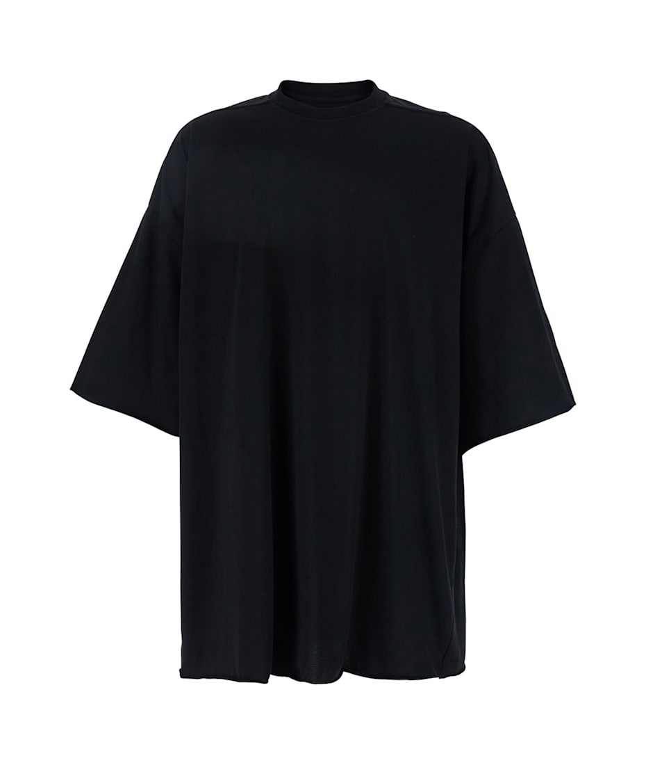 【送料&関税込】Rick Owens Black Oversized T-shirt Rick Owens Black Oversized T-shirt | italist