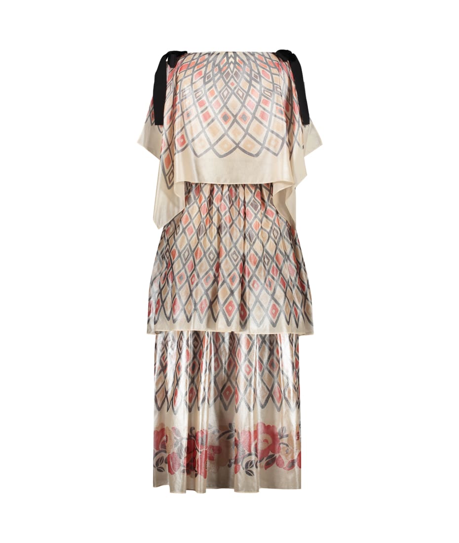 ワンピース Fendi Printed Silk Dress Fendi Printed Silk Dress | italist