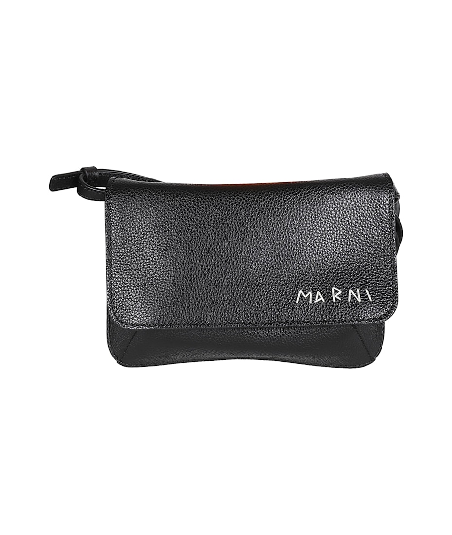 Marni Logo Flap Shoulder Bag | italist