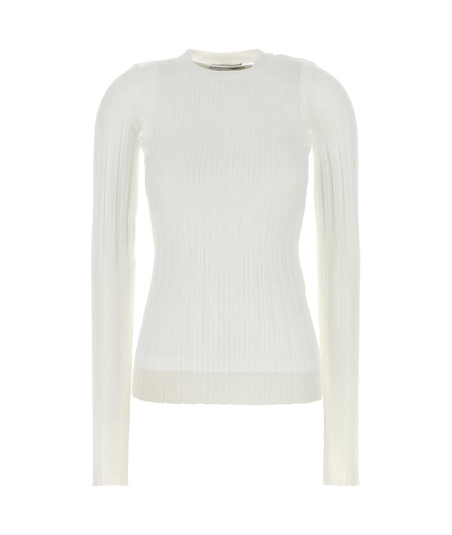 【送料&関税込】SportMax White Organza Acino1234 Top SportMax White Organza Acino1234 Top | italist