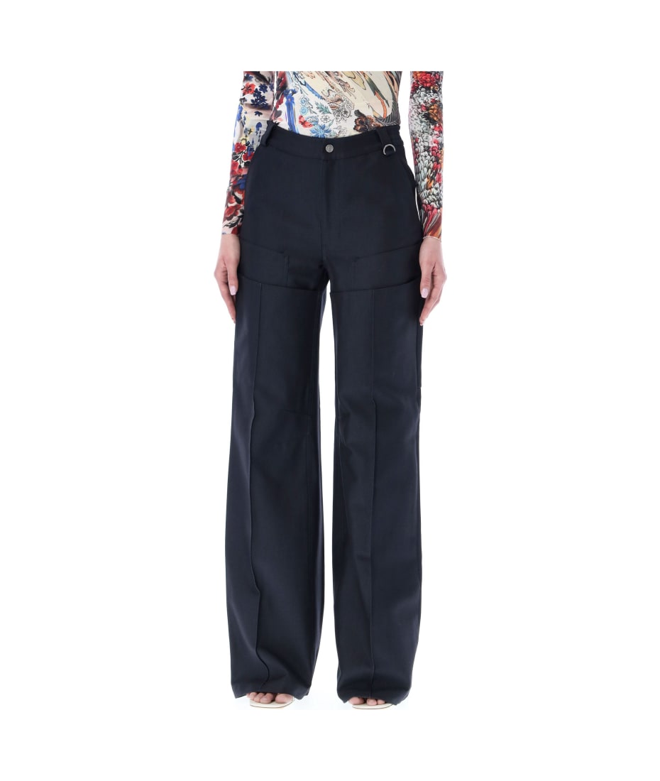 Marine Serre Wide Leg Survival Tailored Trousers | italist, ALWAYS 