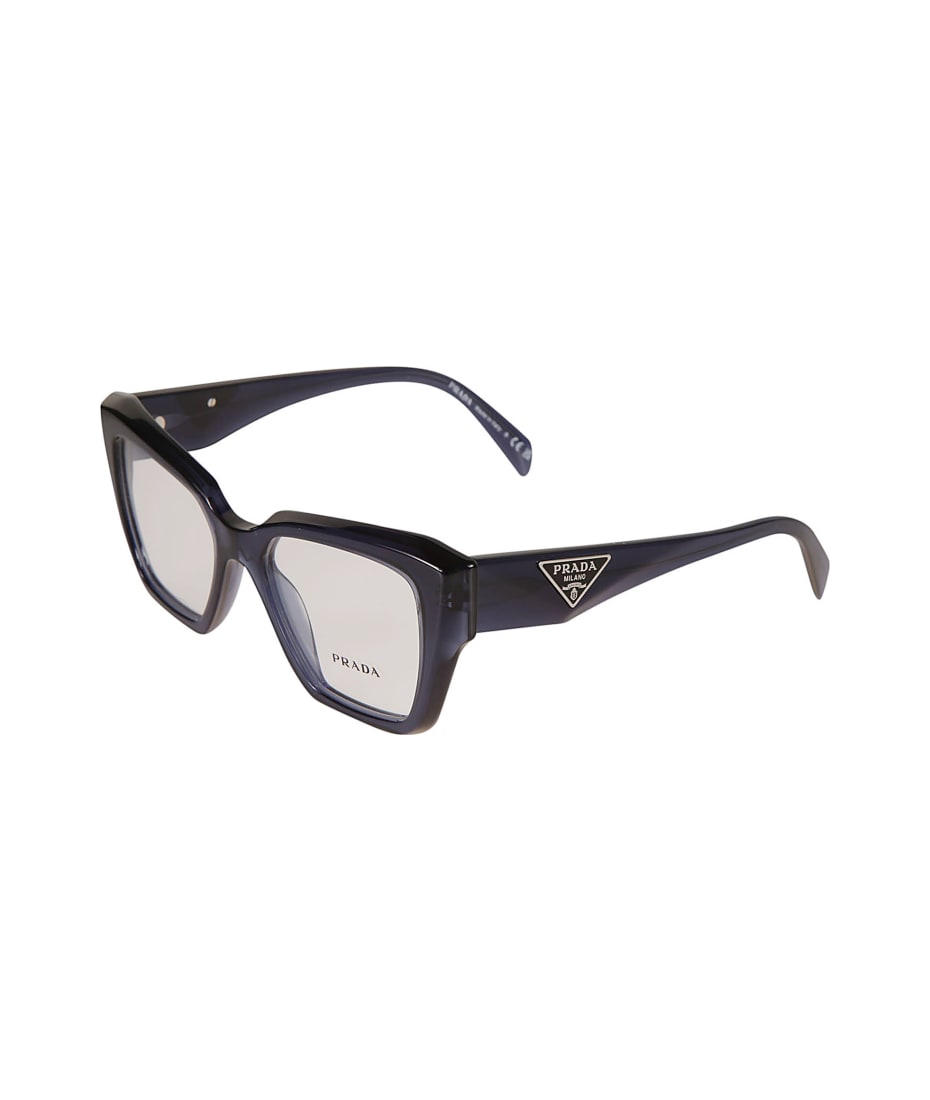 メガネ PRADA FW25 Prada - 09ZV VISTA - 08Q1O1 (09ZV VISTA 08Q1O1) Prada PR 09ZV Eyeglasses 08Q1O1 Blue - eye-oo.com