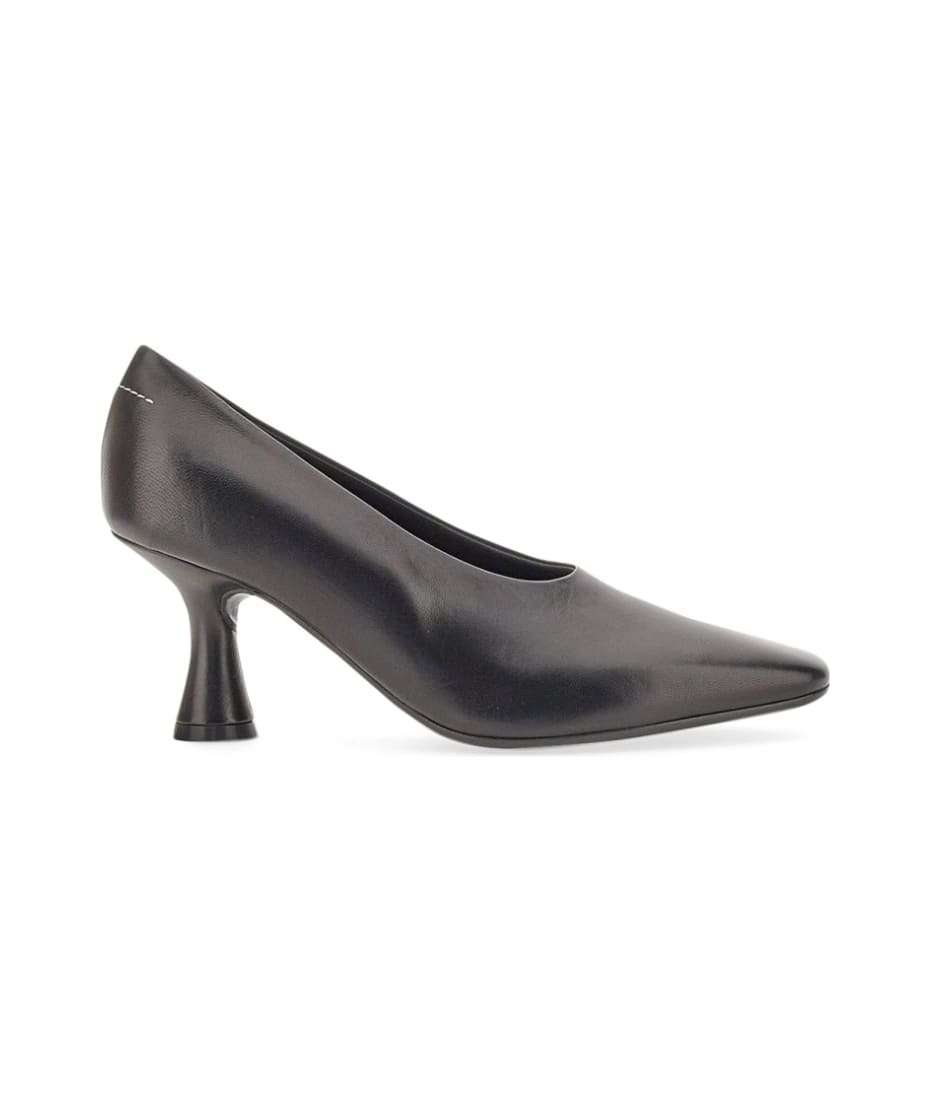 パンプス MM6 MAISON MARGIELA PUMP IN LEATHER MM6 Maison Margiela Pump In Leather | italist