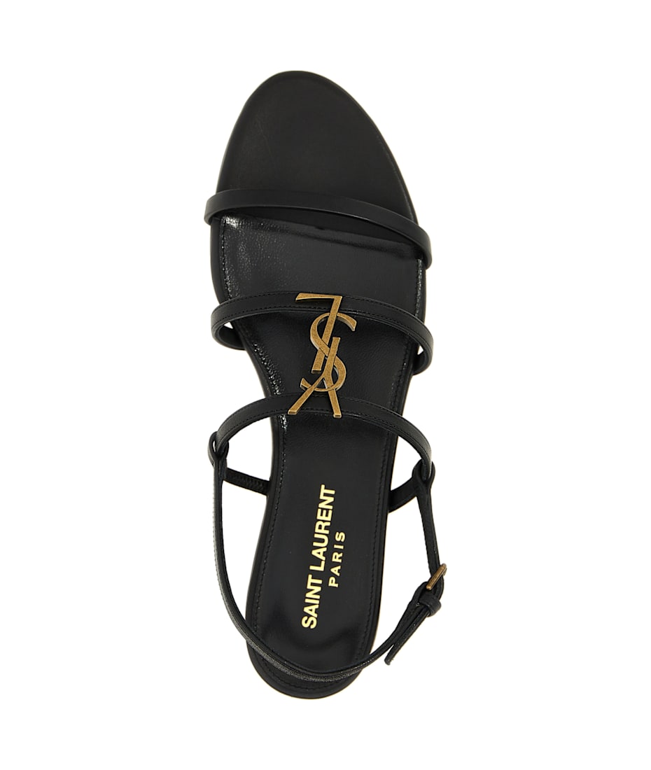 VIP価格.Saint Laurent SANDALO CASSANDRE IN PELLE Cassandra sandals in patent leather | Saint Laurent | YSL IT