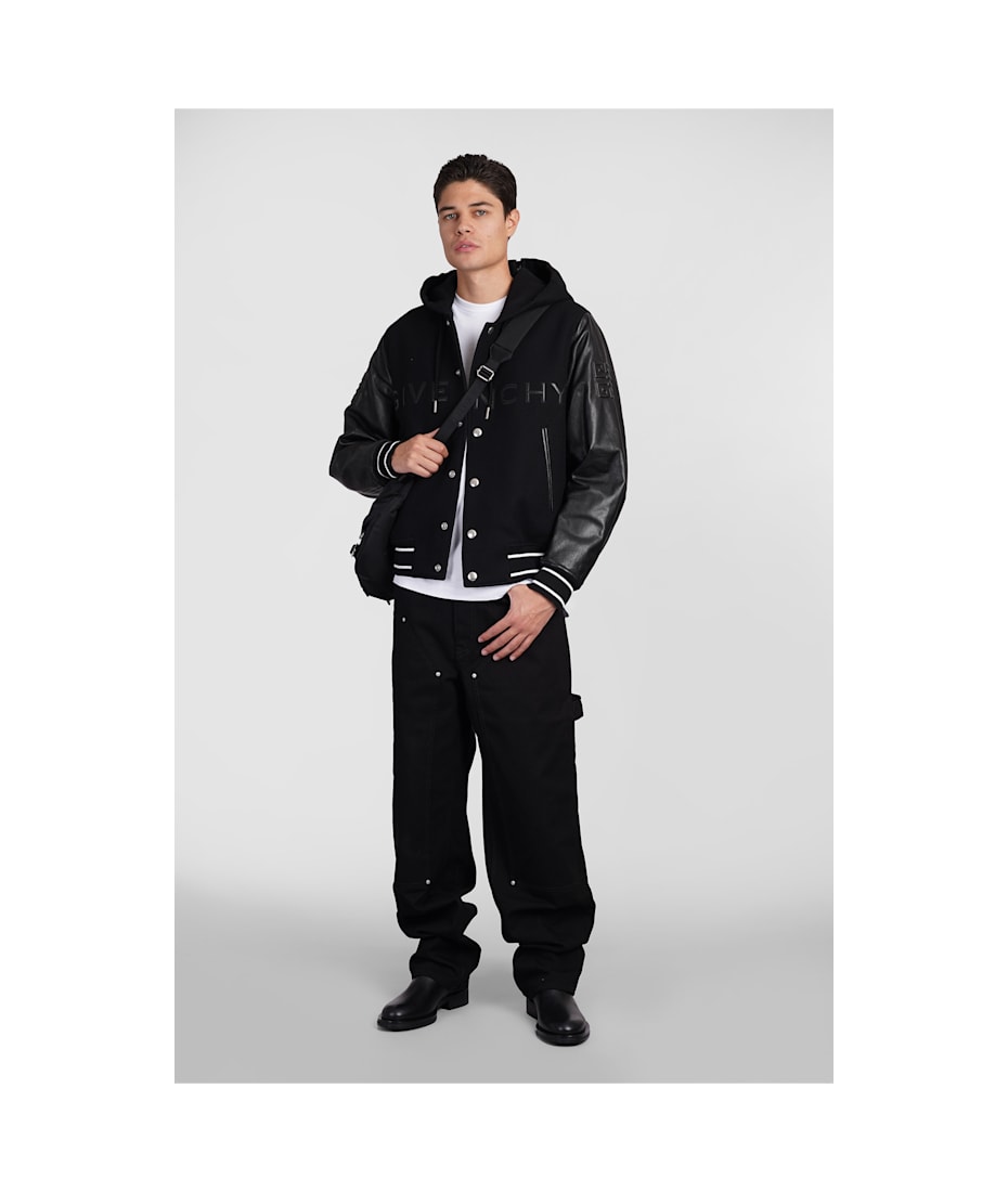 Givenchy Bomber In Black Wool | italist