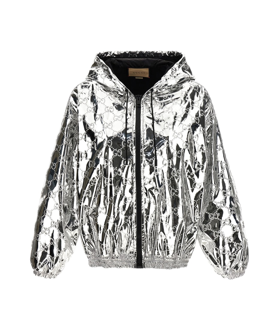 【関税込み】gucci 'GG' hooded jacket Gucci 'gg' Hooded Jacket | italist