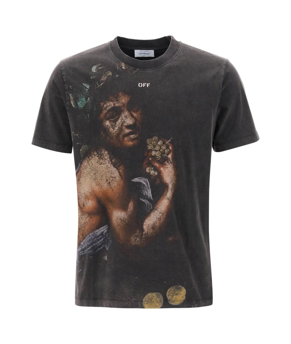 【Off-White】オフバッカス Off-White Bacchus Skate T-shirt | Black | FARFETCH