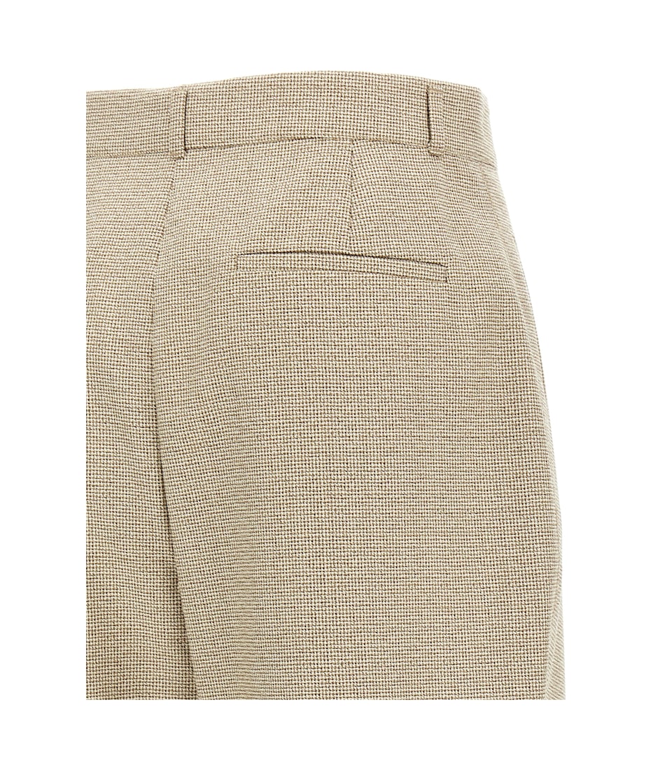 パンツ FENDI Micro check trousers Fendi Micro Check Trousers | italist