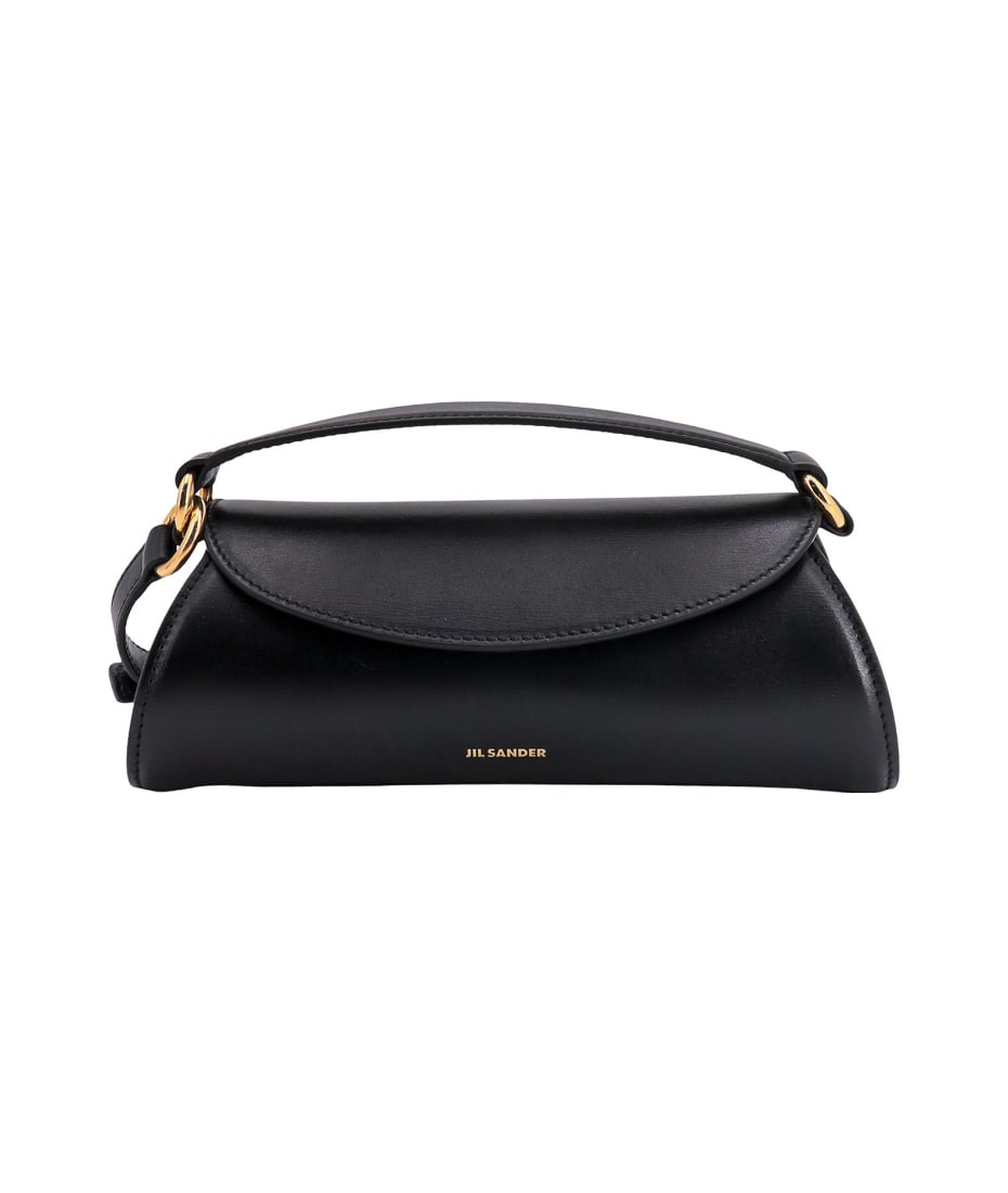 Jil Sander Black Cannolo Mini Bag | italist