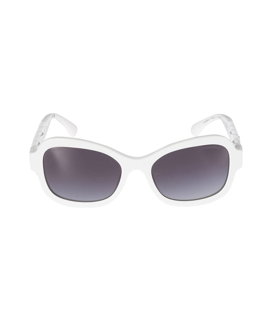 Chanel Rectangle Sunglasses | italist