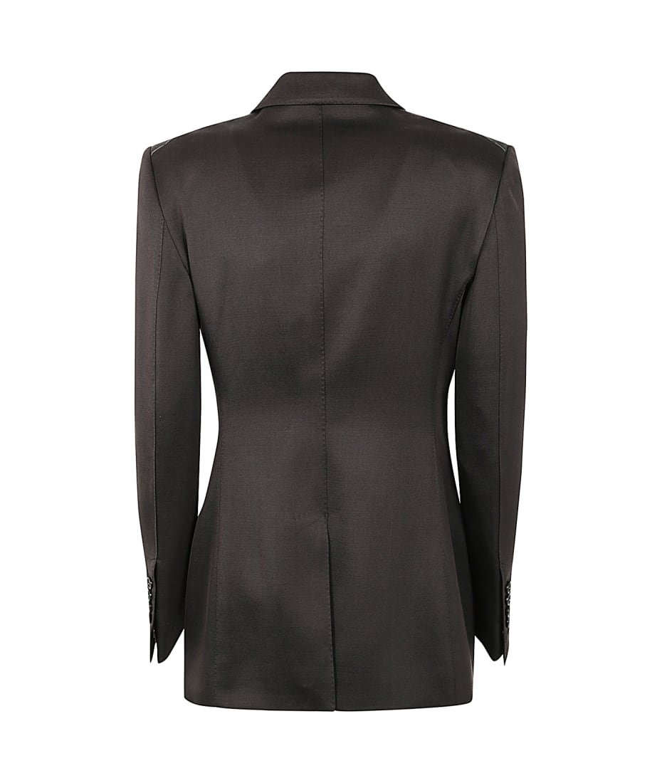 ジャケット TOM FORD SILK AND WOOL TWILL DOUBLE BREASTED JACKET TOM FORD Silk-Wool Twill Double-Breasted Jacket | Saks Fifth
