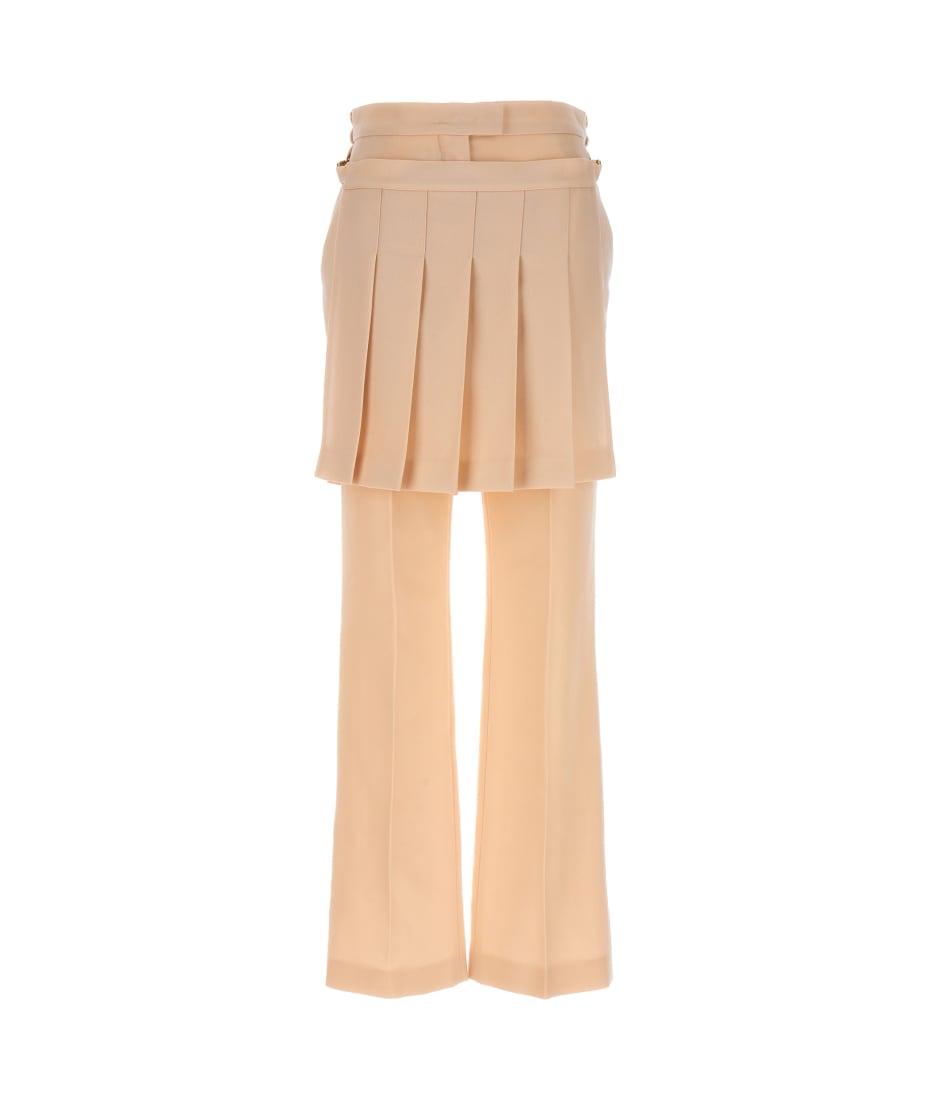 パンツ FENDI Ivory Wool Blend Pant Fendi Ivory Wool Blend Pant | italist