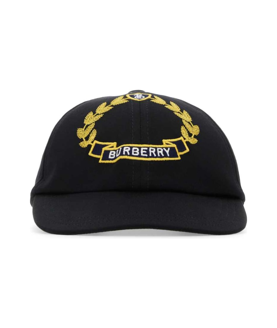 キャップ Burberry Black Cotton Baseball Cap Burberry Black Cotton Baseball Cap | italist