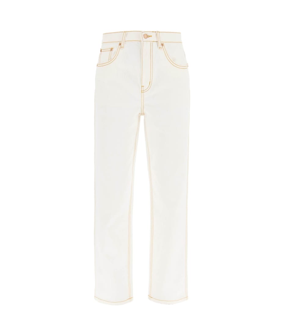 Tory Burch Women's High-Rise Straight Jeans