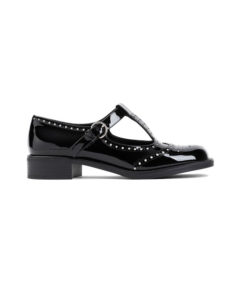 miumiu メリージェーンレザーシューズ 可愛い】MIUMIU メリージェーンレザーシューズ