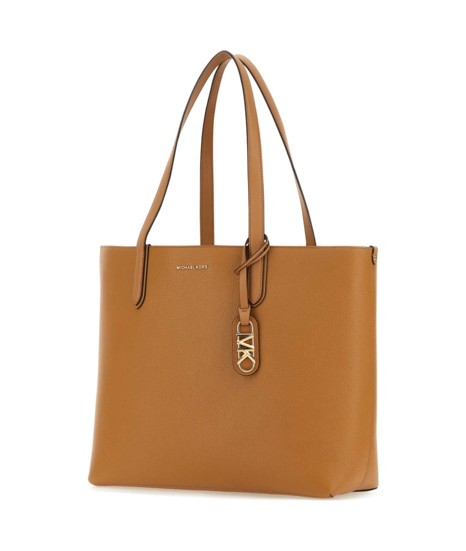 トートバッグ Michael Kors Camel leather extra-large Eliza shopping bag Michael Kors Camel Leather Extra-large Eliza Shopping Bag