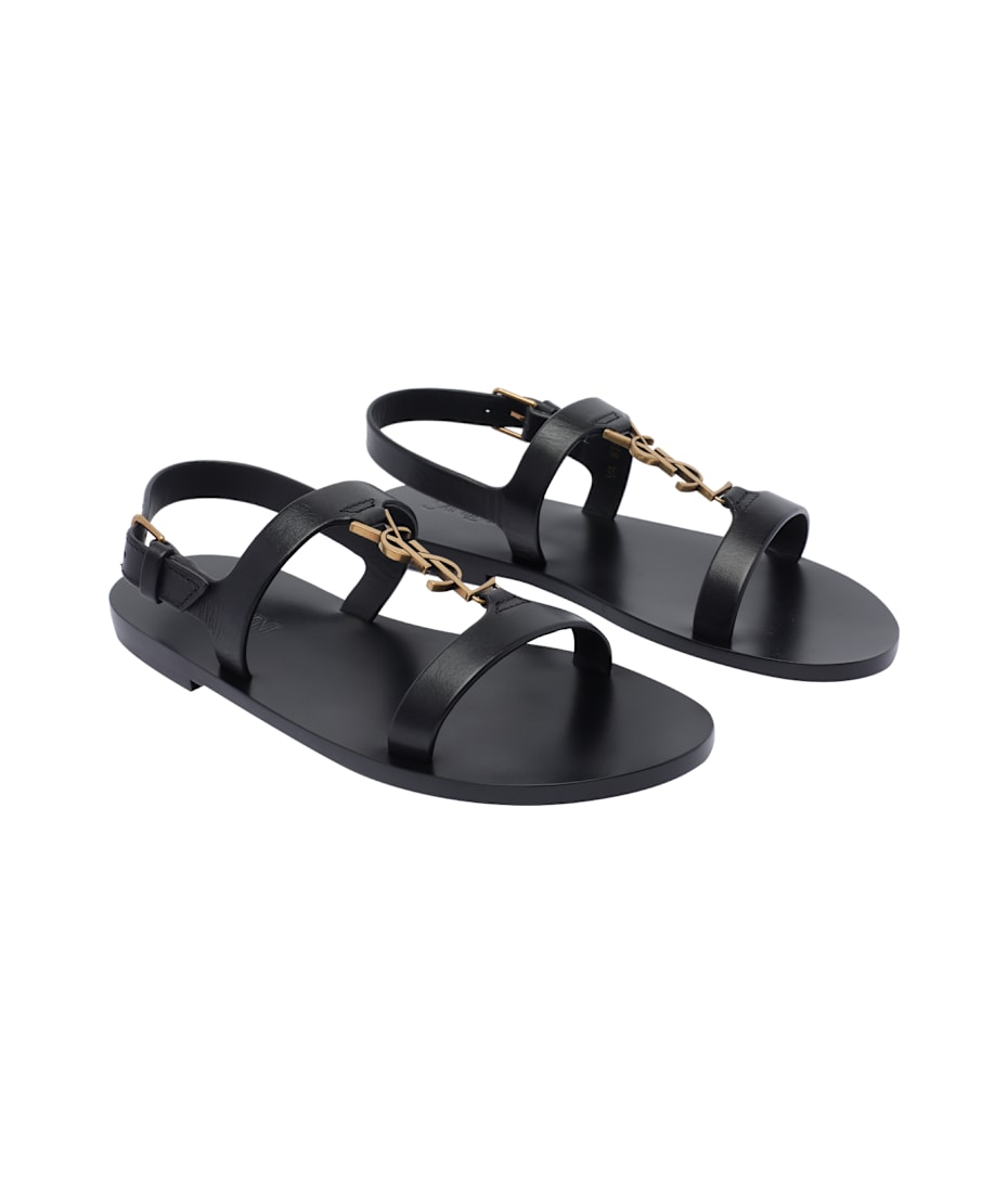 Saint Laurent Cassandre Sandals | italist
