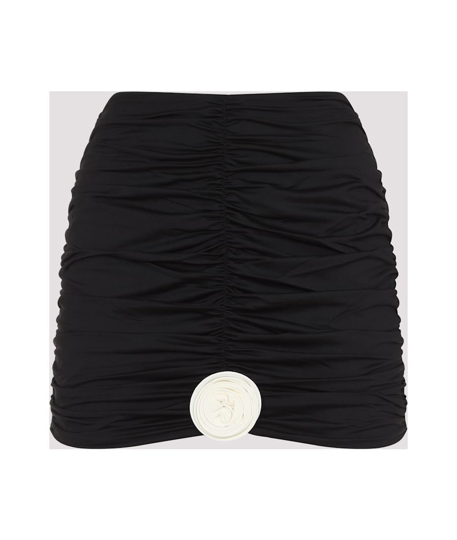 ミニスカート LA REVECHE Women Mini Skirts LILLIBET SKIRT BLACK IVORY Blac Lillibet Skirt Bouquet Black Ivory | La Revêche