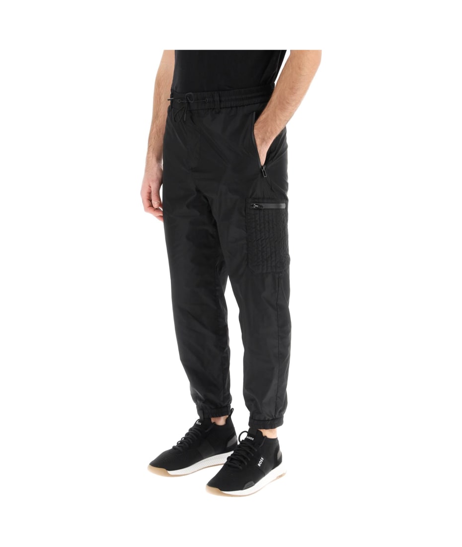 Emporio Armani Recycled Nylon Cargo Pants | italist, ALWAYS LIKE A SALE