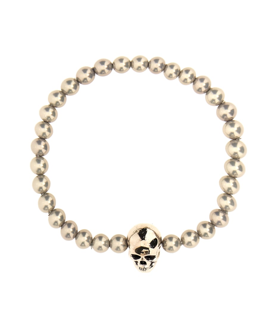 【送料&関税込】Alexander McQueen Skull Beaded Bracelet Alexander McQueen Skull Beaded Bracelet | italist