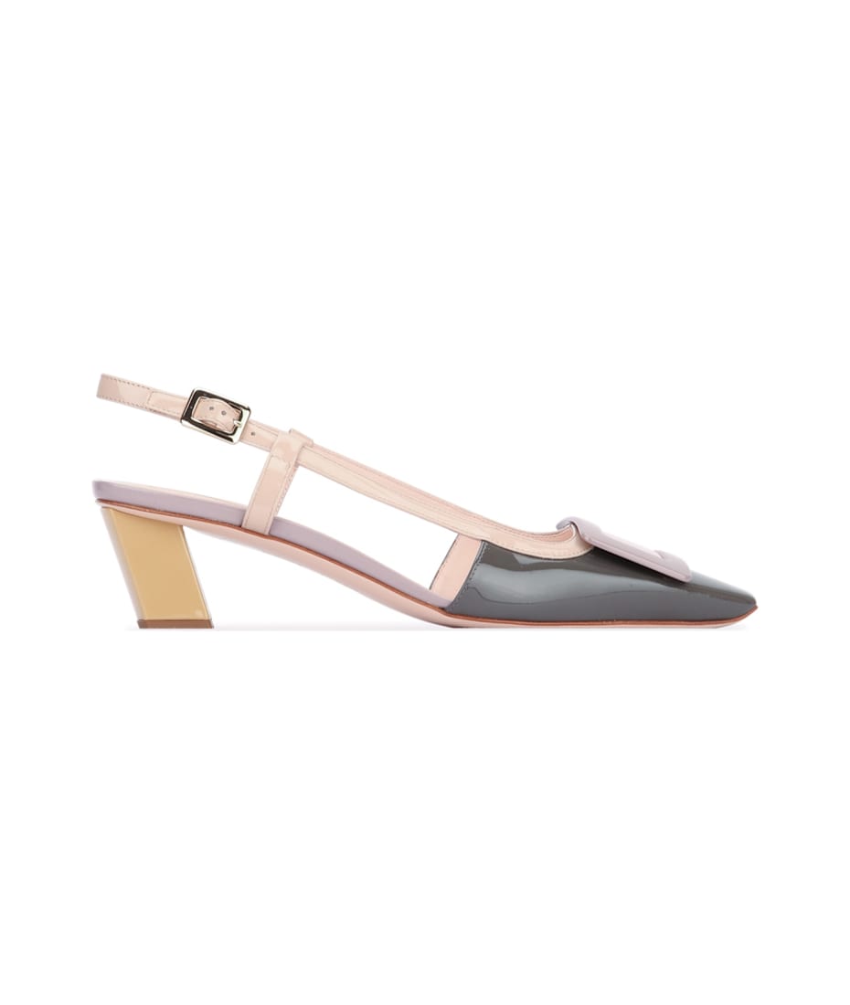 【関税込み】ROGER VIVIER LACQUERED' SLINGBACK Roger Vivier 'lacquered' Slingback | italist