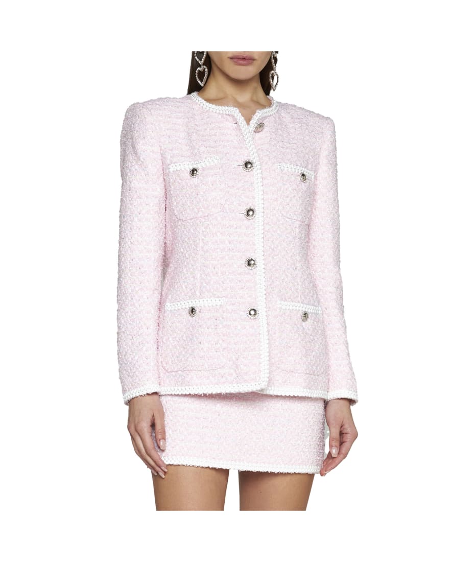 Chanel Pink Blazers