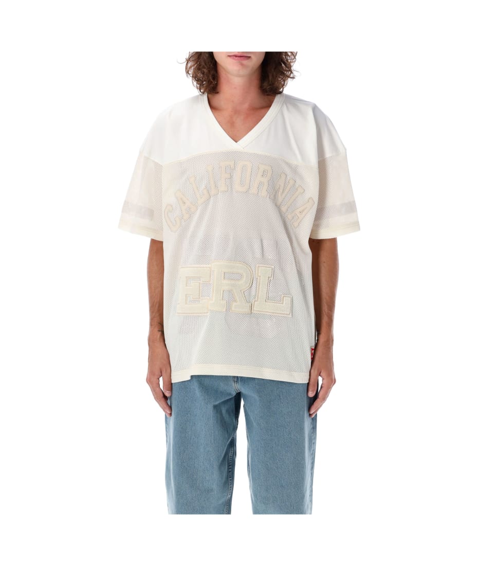 上品なブランド ERL italist | T-shirt Jersey Football 76 トップス