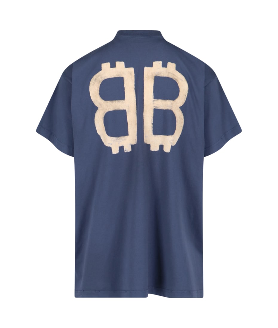 【送料&関税込】Balenciaga crypto Printed T-shirt Balenciaga Crypto T-Shirt Oversized | Saks Fifth Avenue