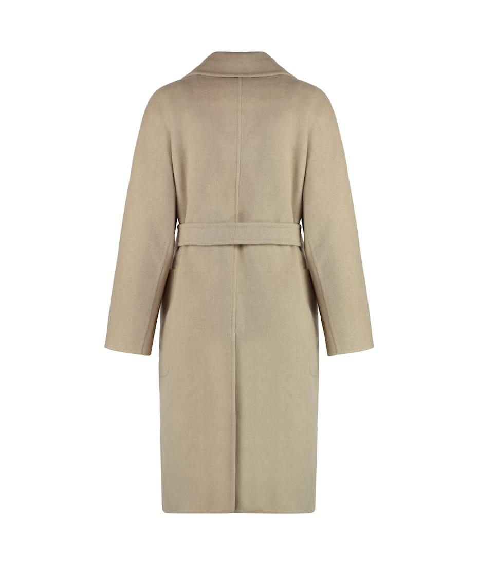 コート MAX MARA SAND WOOL AGOSTO COAT Max Mara - Agosto wool coat Beige - The Corner