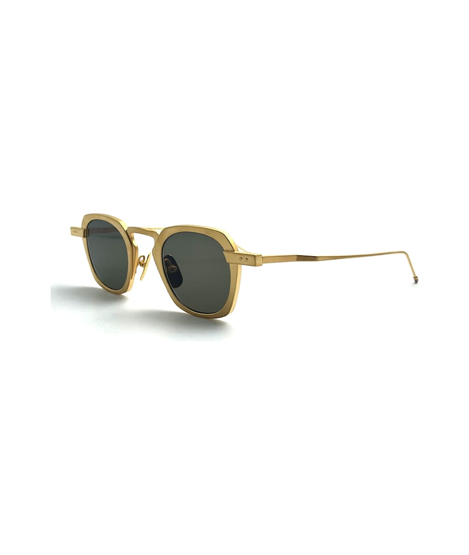 THOM BROWNE ゴールド スクエア サングラス Thom Browne Square - yellow gold – Mondello 1962