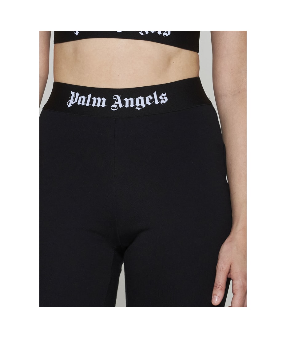 Palm Angels Logo Tape Flare Track Pants | italist