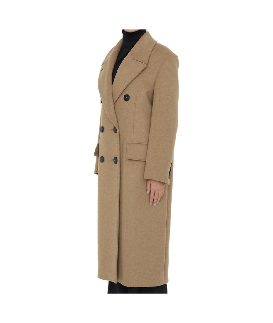 Max Mara Certo Double-breasted Long-sleeved Coat | italist