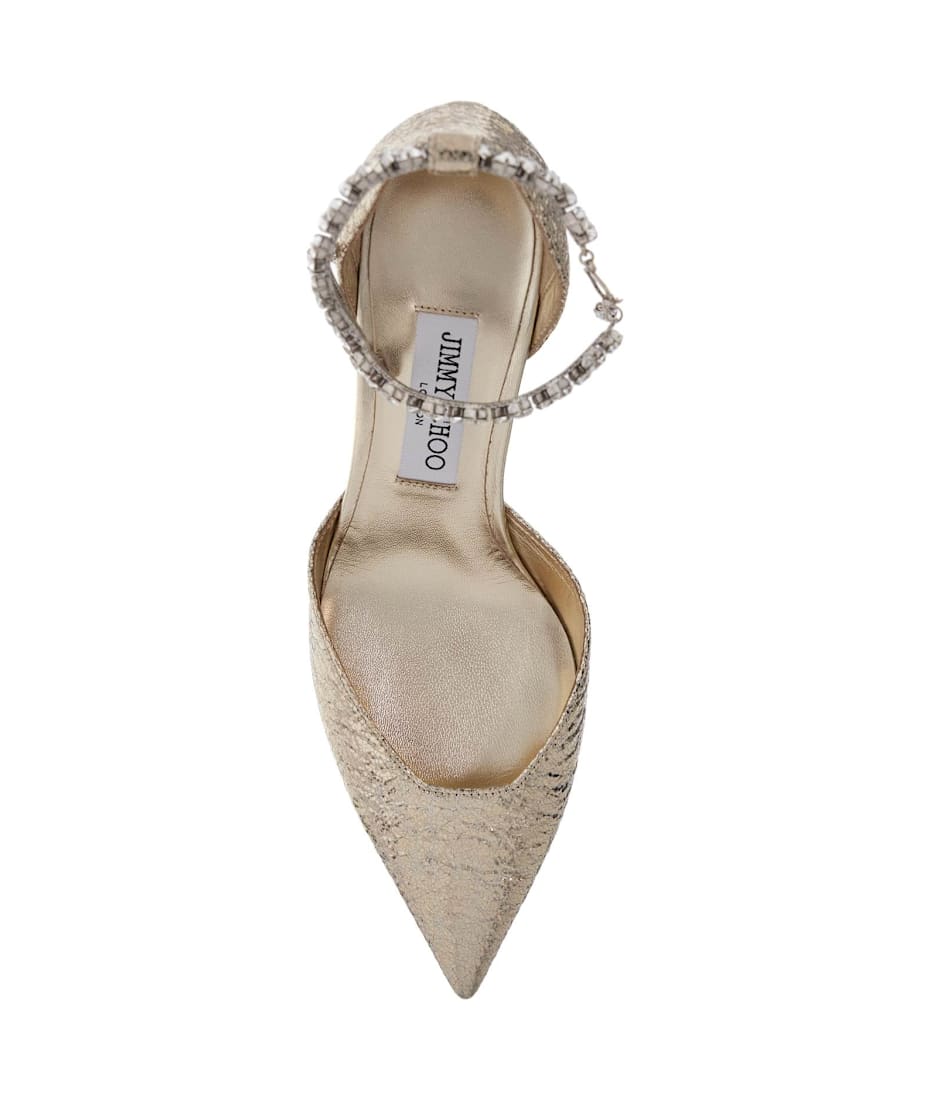 【JIMMY CHOO】 STEVIE 50 LLIC CRINK Jimmy Choo 'stevie 50 Metallic Crink | italist