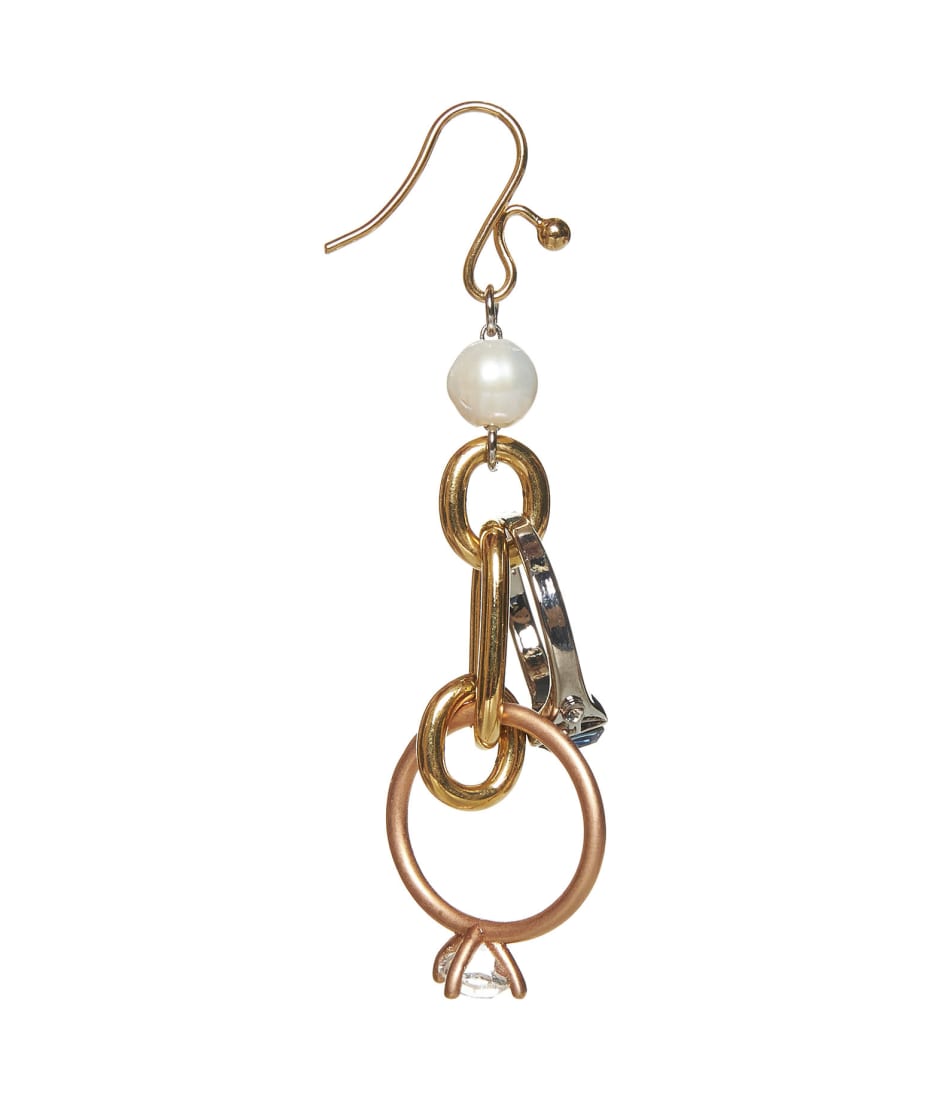 【送料&関税込】Marni Pearl And Pendant Earrings Marni Pearl And Pendant Earrings | italist