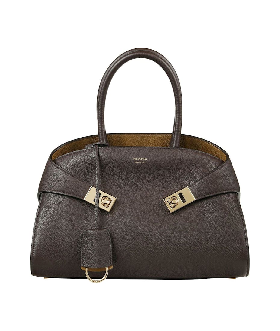 Ferragamo Hug Bicolor Handbag | italist