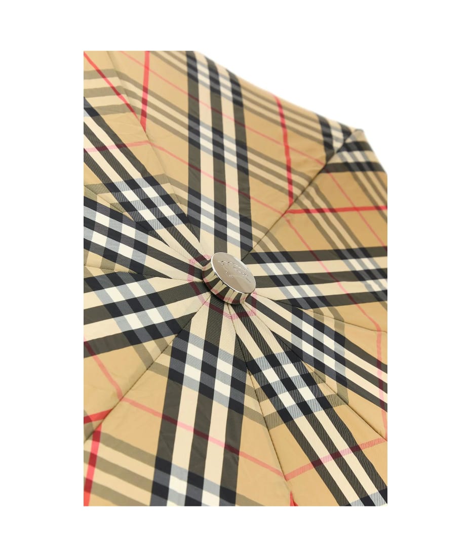 Burberry Printed Nylon Umbrella - Beige