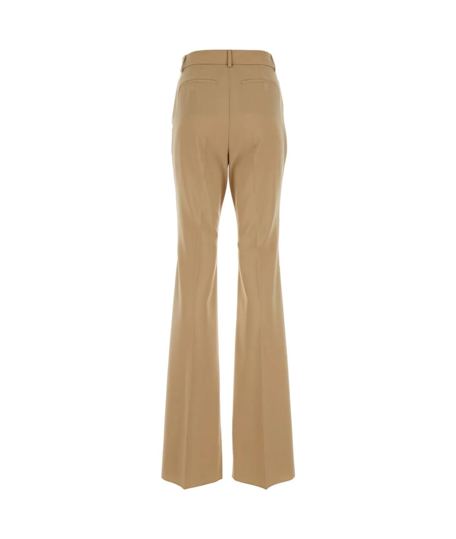 パンツ SPORTMAX HANGAR REGULAR PANTS SportMax Beige Wool Hangar Pant | italist
