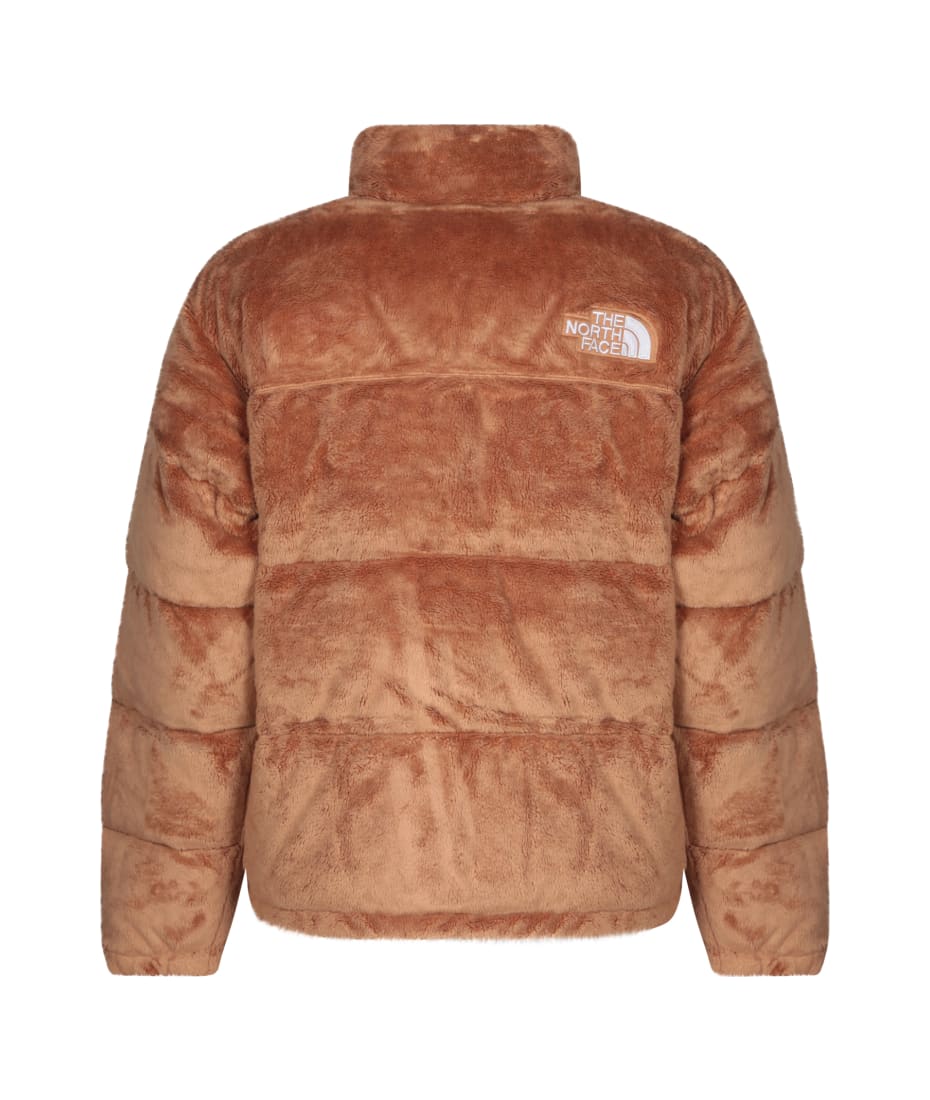 The North Face Versa Velour Nuptse Beige Jacket | italist