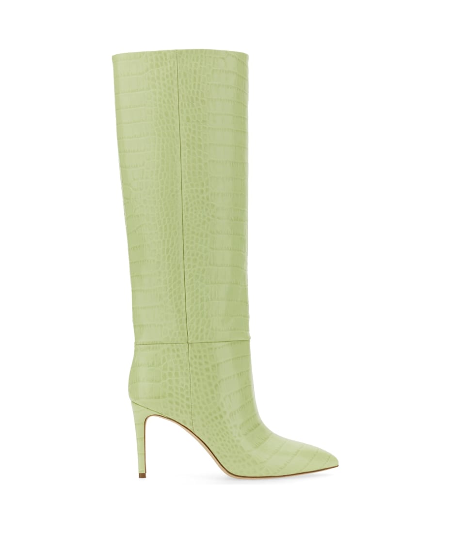 ロングブーツ PARIS TEXAS SS23 STILETTO BOOT 85 (PX548_XCOCOLIME) Stiletto Boot 85 – Paris Texas