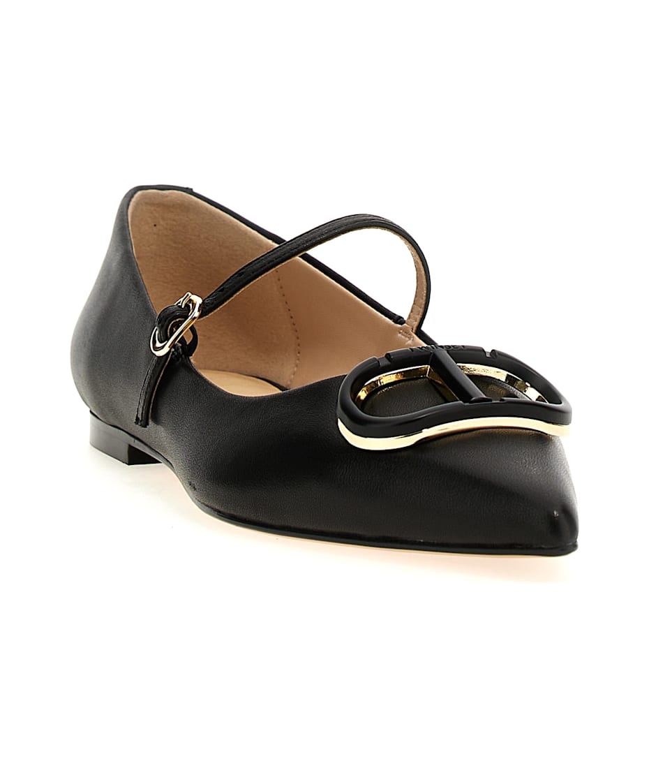 TwinSet 'oval T' Ballet Flats | italist