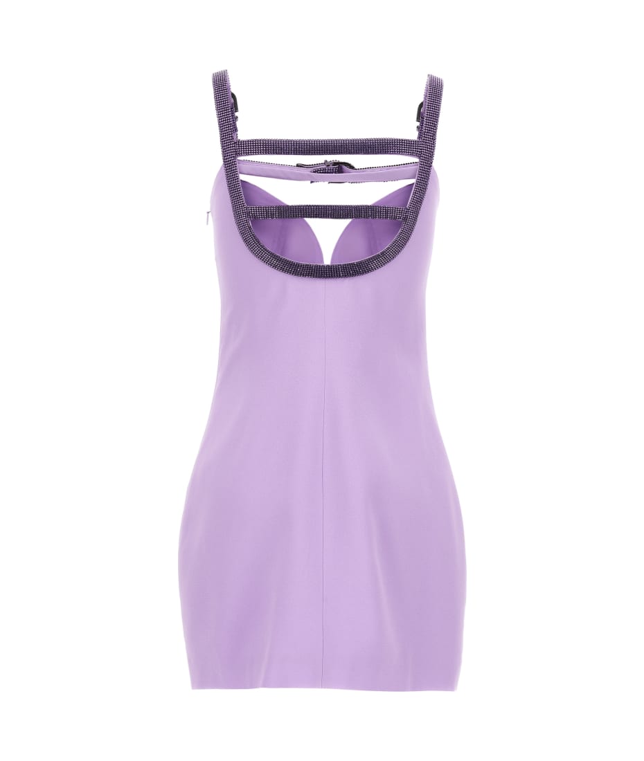 ワンピース VERSACE Cut out jersey dress Purple VERSACE H&M collaboration dress onepiece dp sleeveless