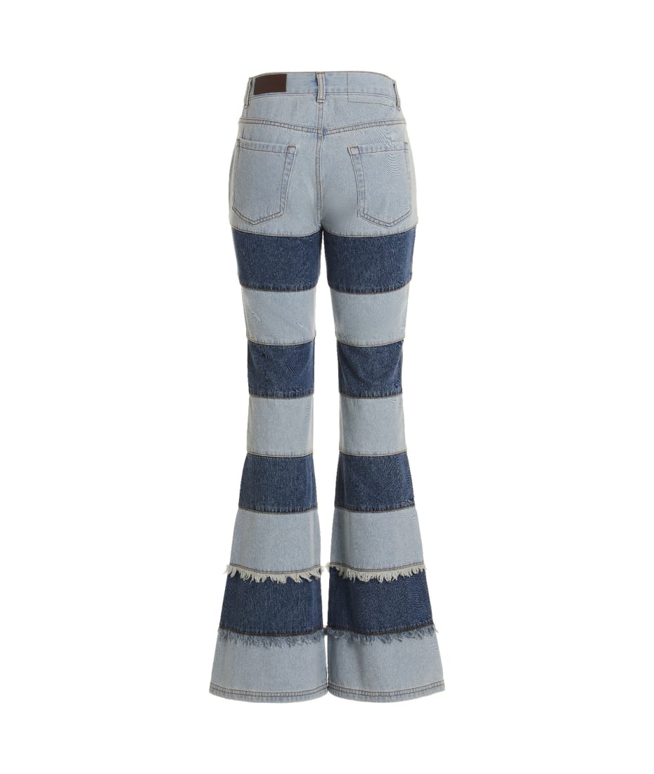 デニム・ジーパン ANDERSSON BELL SS23 Patchwork jeans (APA607W WASBLU) Andersson Bell Patchwork Jeans | italist
